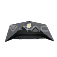 5W LED Wall Light Black Body IP65 4000K,