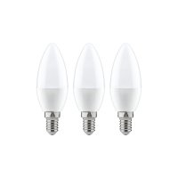 LED svíčka 4W E14 230V teplá bílá 3ks-sada 284.26 PAULMANN 28426