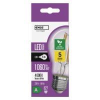 LED žárovka Filament A60 E27 5W (75W) 1 060 lm neutrální bílá EMOS ZF5158