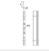 Kabelová přepážka LINEAR+ KPL-B 100 ''ŽZ'' 3m ARKYS ARB-12713407