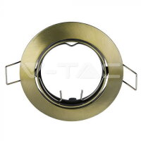 GU10 Fitting Round Movable Gold  , VT-77