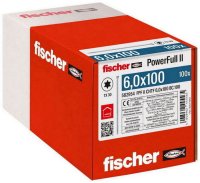 Konstrukční vrut s celým závitem Power-Full FISCHER FPF II CHTF 6,0x100 BC 100