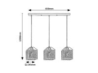 SAMILO E27 3x 40W IP20 černá RABALUX 72219