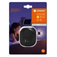 LEDVANCE Lunetta Edge USB AC 3000K Black