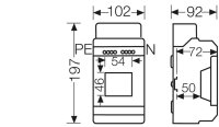 KV PC 9103 Jističová skříň