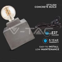 Table Lamp E27 Concrete ?160,  VT-7160