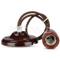 Porcelain Lamp Pendant Brown,  VT-7998