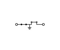 2202-1907 2-conductor ground terminal bl