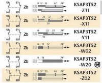 SEZ-CZ KSAP3T52W02 Koncový spínač