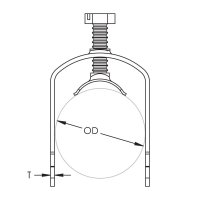 příchytka kabelu 28-32mm na profil CADDY C32EC 337650