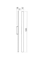 Nástěnné svítidlo REFLEXA AP LED SMD 20W IP54 SW 3000K REDO 90430