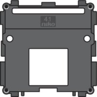 DATA Adaptér 1násobný pro konektory Niko NIKO 170-65401