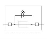 Pojistkový modul, se sponkou, pro pojistkové vložky G 5x20 mm a 5x25 mm, šedá