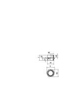 OBO 165 ADA M20-PG11 Adaptér kabelové vývodky M - PG M20-PG11 Mosaz CuZn