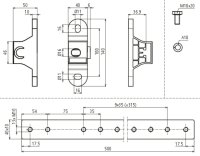 Dehn 472421 PA-(ekvipotenciální) přípojnice pro Ex z