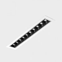 NSES TILT Recessed with Frame White-Blac