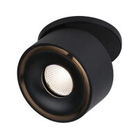 Vestavné svítidlo LED Spircle černá mat 8,0W 3000K 36° PAULMANN 93370