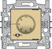 Termostat analogový - ALU GOLD NIKO 221-88000