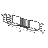 TEAR N CON-I FLEX B Spojka elastická s konektory L a R KANLUX 33253