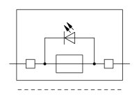 2vodičová pojistková svorka pro pojistkovou vložku G 5x20 mm, šedá