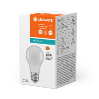 LEDVANCE LED CLASSIC A V 4.9W 840 Frosted E27