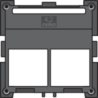 DATA Adaptér 2násobný pro konektory Niko NIKO 170-65402