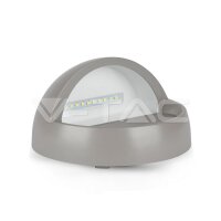 3W LED Step Light Grey Body Round Warm White, VT-1182 V-TAC SKU1406