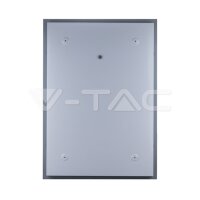 7W LED Mirror Light Rectangle Chrome Wit