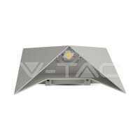 5W LED Wall Light Grey Body IP65 4000K,