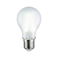 LED Filament žárovka bílá/mat 9W E27 denní bílá stmívatelné PAULMANN 28816