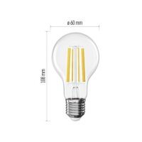 LED žárovka Filament A60 E27 10,5 W (100 W) 1521 lm teplá bílá EMOS ZF5D62