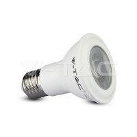 LED žárovka V-TAC 7W E27 PAR20 Plastic Natural White VT-220