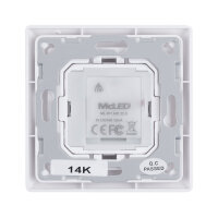 ZigBee nástěnný ovladač - řízení jasu, 1 zóna MCLED ML-917.601.22.0