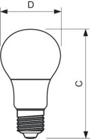 LED žárovka PHILIPS CorePro LEDbulb ND 5-40W A60 E27 865