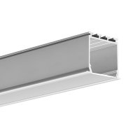 LED profil do sádrokartonu KLUŚ LOKOM stříbrná anoda 2m ALUMIA B5553|2m