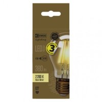 LED žárovka Vintage A60 E27 4,3W (35W) 400 lm teplá bílá EMOS Z74301