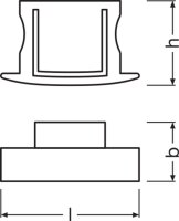 LEDVANCE Medium Profiles for LED Strips -PM04/EC