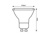 SMD LED, GU10, 5W, 400lm, RGB RABALUX 79004