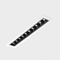 NSES TILT Recessed with Frame White-Blac