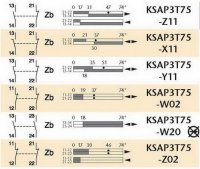 Koncový spínač plastový, ovládaný čtverhrannou ocelovou tyčkou, šířka 30mm