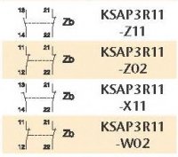 Koncový bezpečnostní spínač plastový s ocelovým čepem s resetem KSAP3R11X11