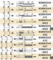 Koncový spínač kovový s pákou a gumovou kladkou (průměr 50), šířka 40mm