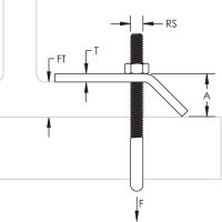 závěsný držák profilu BF-C CADDY BF-C 585120