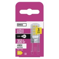 LED žárovka Classic JC G9 2,5W (32W) 350 lm neutrální bílá EMOS ZQ9536