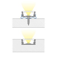 Černý difuzor pro PH2 2m MCLED ML-761.538.74.2