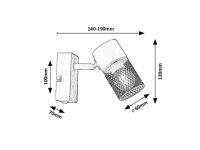 METTA E14 1x 40W IP20 dub RABALUX 71151