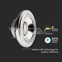 LED Spotlight AR111 13,5W 12V Beam 20° Chip Warm White, VT-1110 SKU214084