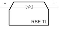 Svorka RSE TL 5 V s obousměrným transilem s přep. ochranou ELEKTRO BEČOV A128035