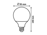 SMD-LED E27 G95 14W 1521Lm 4000K RABALUX 1576