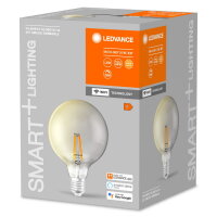 Světelný zdroj LEDVANCE SMART+ WiFi Filament Globe Dimmable 44 6 W/2500 K E27